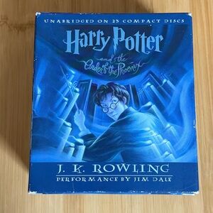 VGUC Harry Potter and the Order of the Phoenix Audiobook Compact Disc Set (2003)